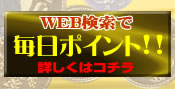 WEB検索で毎日ポイント！詳しくはコチラ